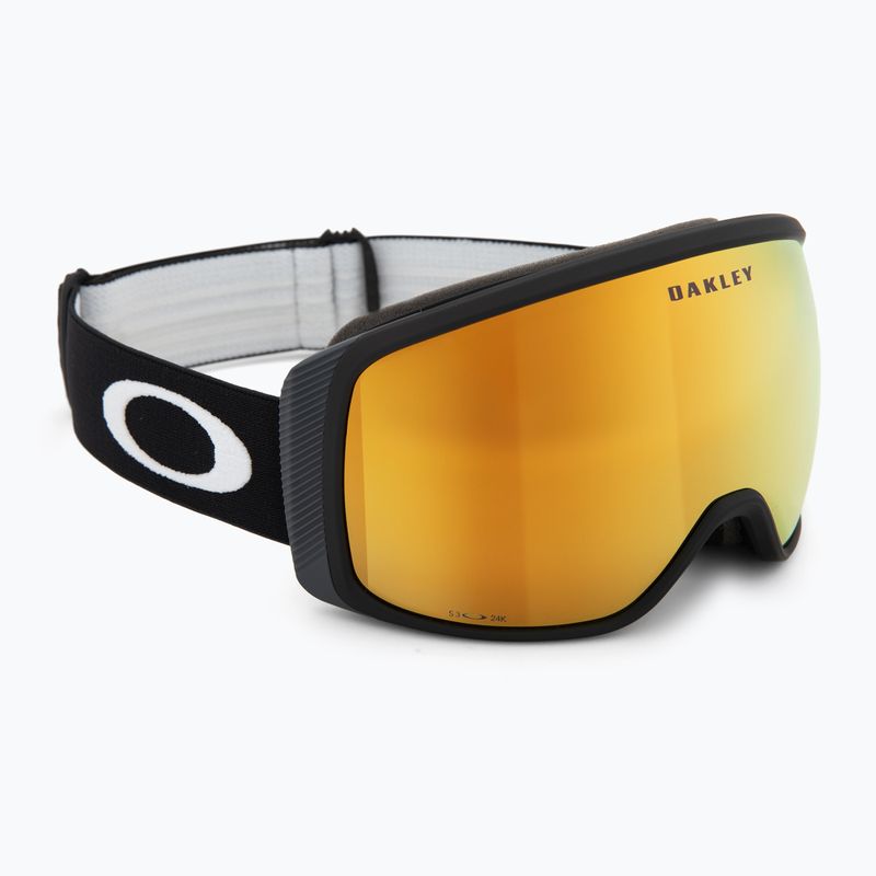 Ski goggles Oakley Flight Tracker M matte black/prizm 24k iridium