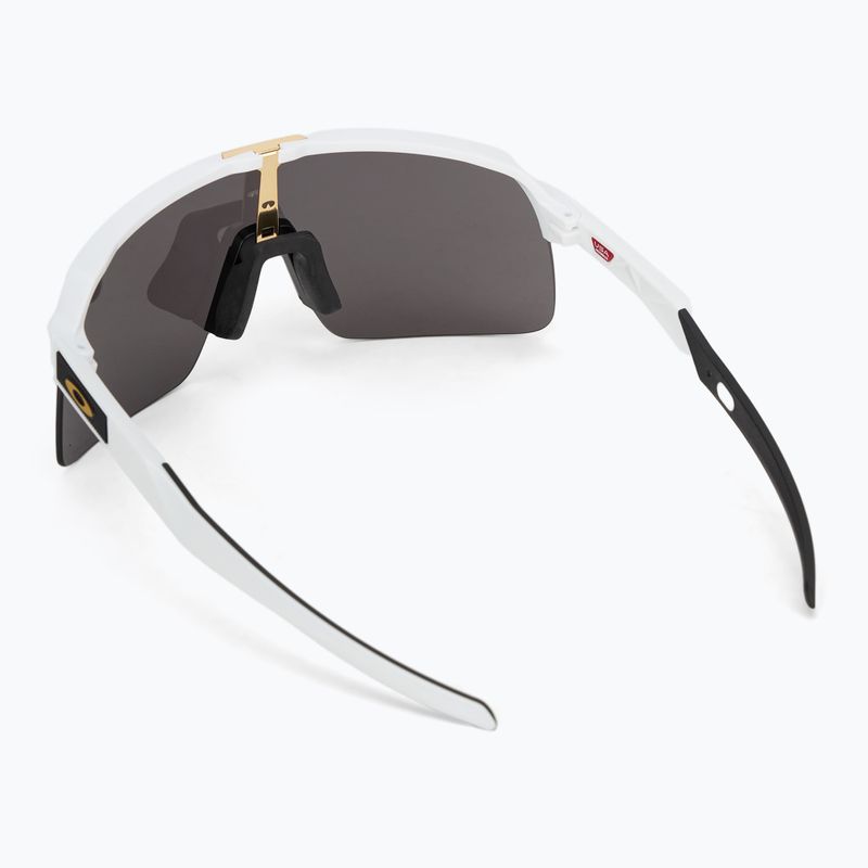 Oakley Sutro Lite PC matte white/prizm black sunglasses 2