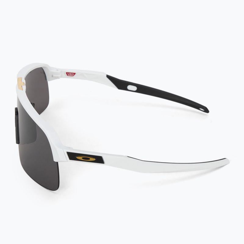 Oakley Sutro Lite PC matte white/prizm black sunglasses 4