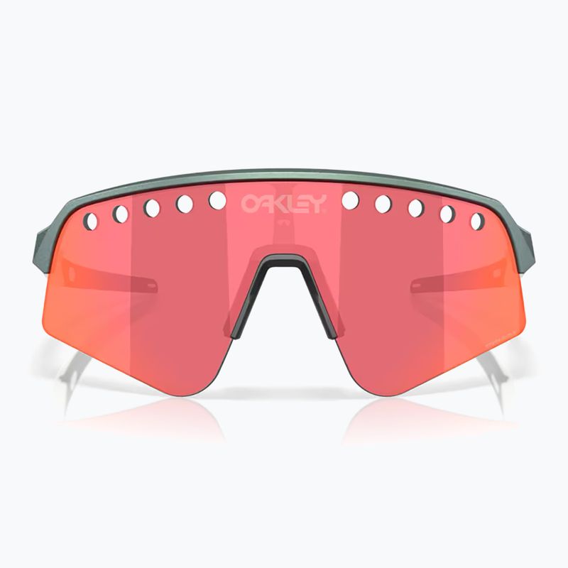 Oakley Sutro Lite Sweep matte silver/blue colourshift/prizm trail torch sunglasses 2