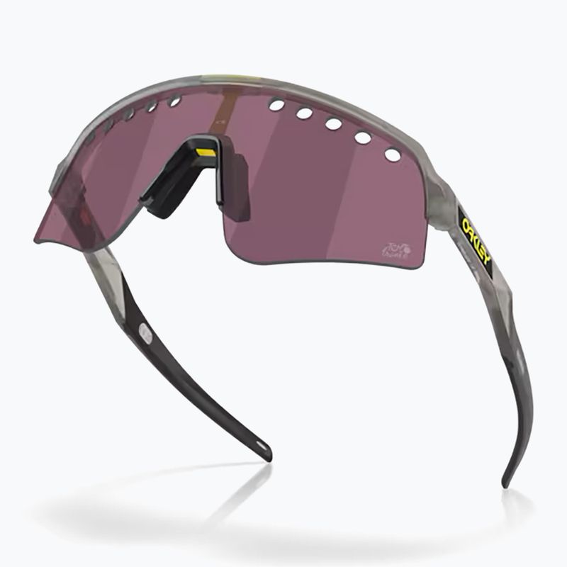 Oakley Sutro Lite Sweep Tour De France matte grey ink/prizm road black sunglasses 4