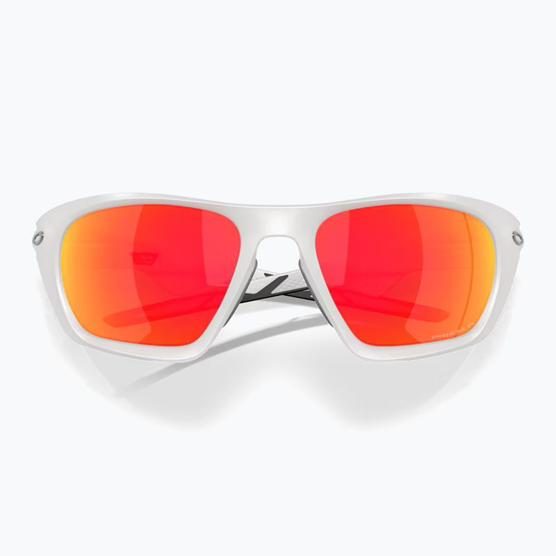 Oakley Lateralis Seek Collection matte vapor/prizm ruby polarized sunglasses 3