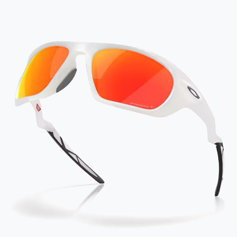 Oakley Lateralis Seek Collection matte vapor/prizm ruby polarized sunglasses 4