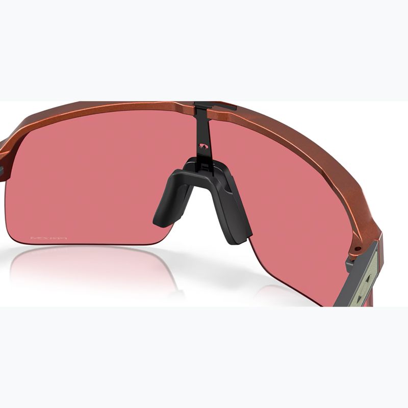Oakley Sutro Lite fire orange/prizm trail torch sunglasses 7