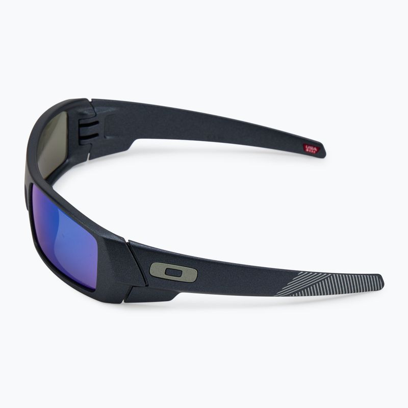 Oakley Gascan blue steel/prizm sapphire sunglasses 4