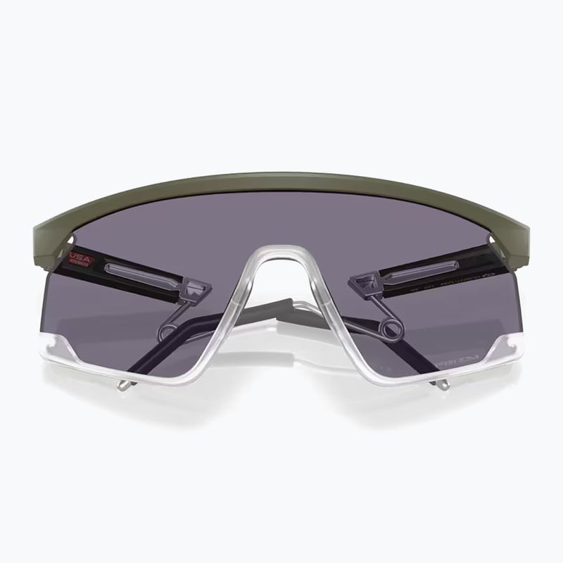 Oakley Bxtr Metal matte moss/prizm grey sunglasses 3