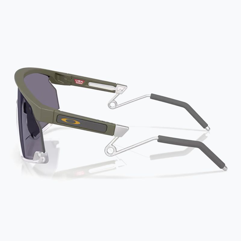 Oakley Bxtr Metal matte moss/prizm grey sunglasses 5
