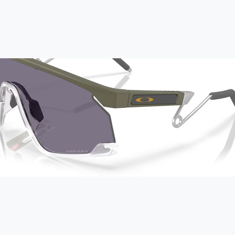 Oakley Bxtr Metal matte moss/prizm grey sunglasses 6