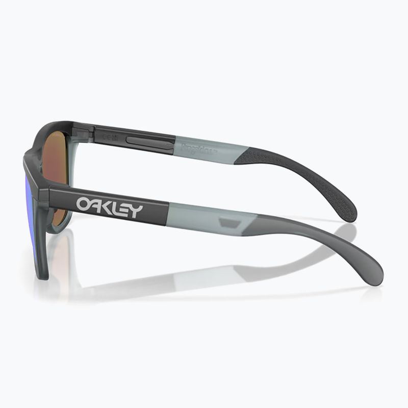 Oakley Frogskins Range matte black/prizm sapphire sunglasses 5