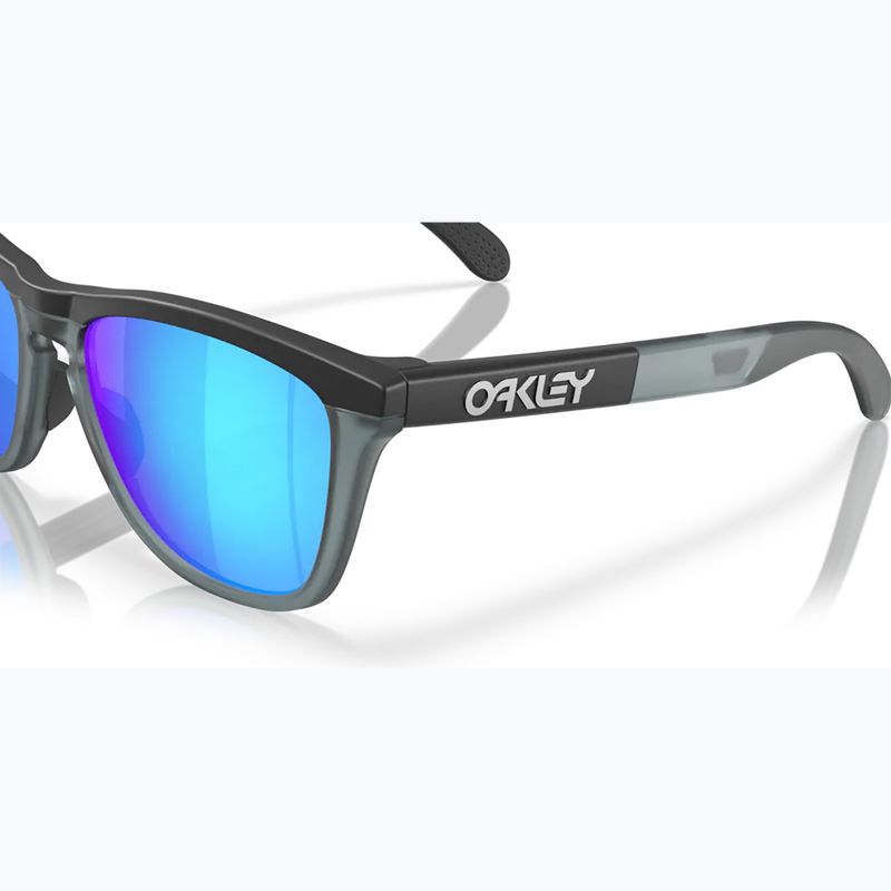 Oakley Frogskins Range matte black/prizm sapphire sunglasses 6