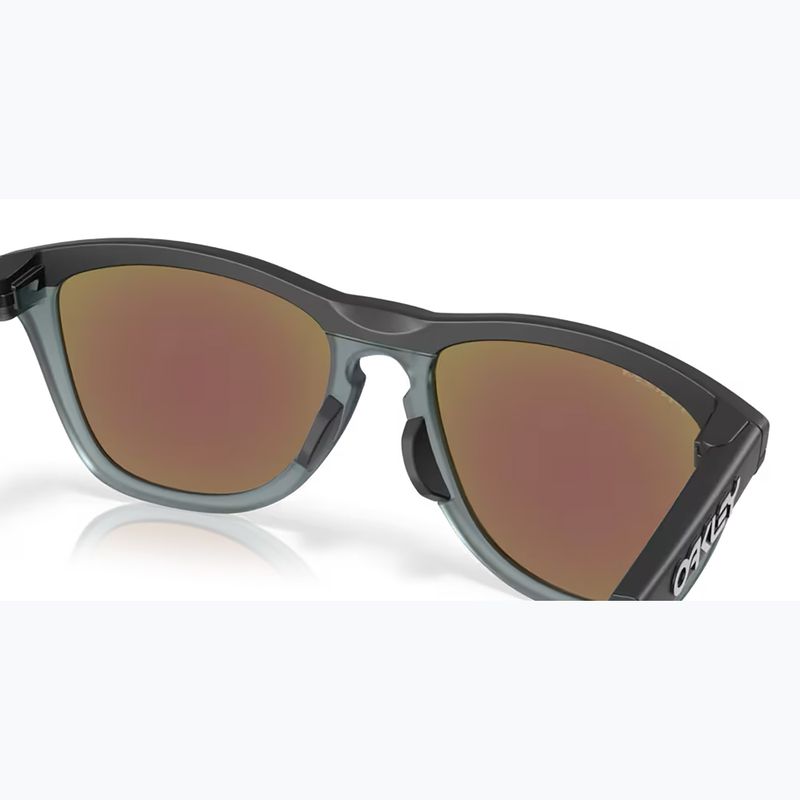 Oakley Frogskins Range matte black/prizm sapphire sunglasses 7