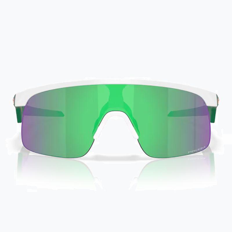Oakley Resistor matte white/prizm jade children's sunglasses 2