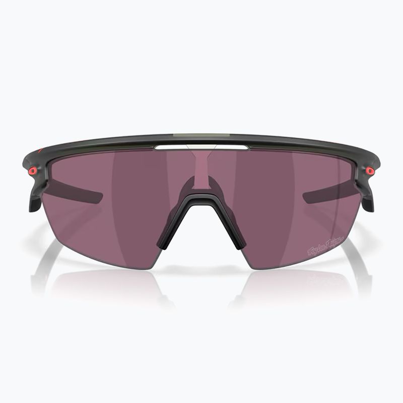 Oakley Sphaera Troy Lee Designs matte olive ink/prizm road black sunglasses 2