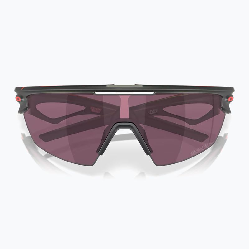 Oakley Sphaera Troy Lee Designs matte olive ink/prizm road black sunglasses 3