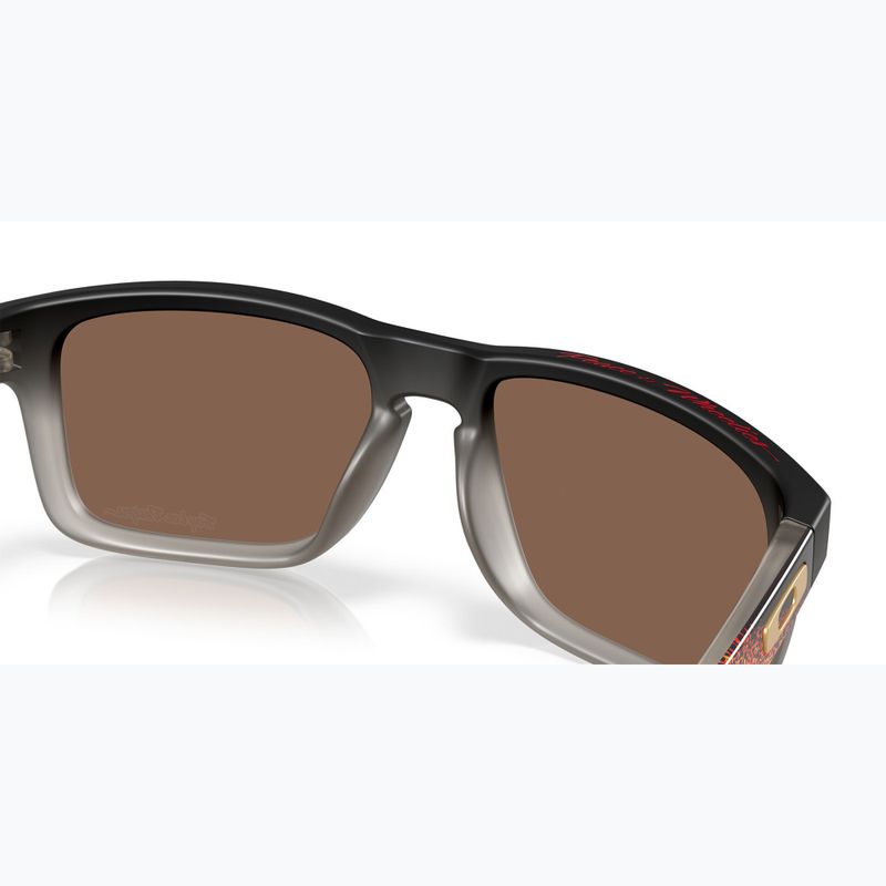 Oakley Holbrook troy lee design black fade/prizm 24k polarized sunglasses 5