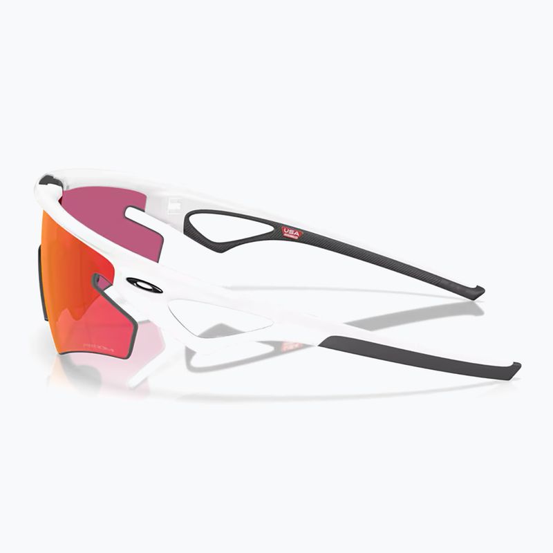 Oakley Sphaera Slash matte white/prizm field sunglasses 5
