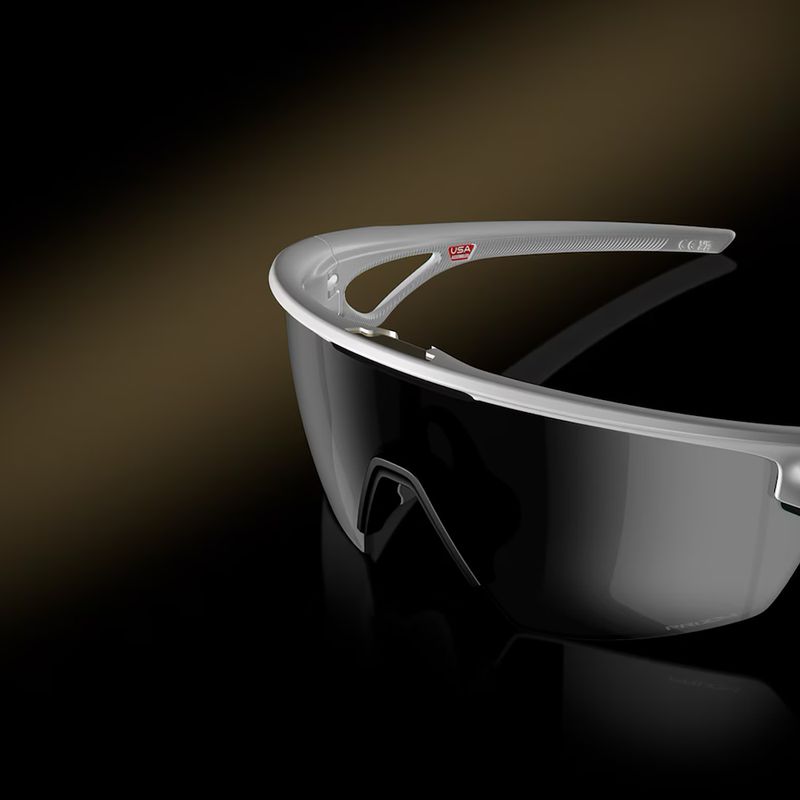 Oakley Sphaera PC matte white/prizm black sunglasses 7
