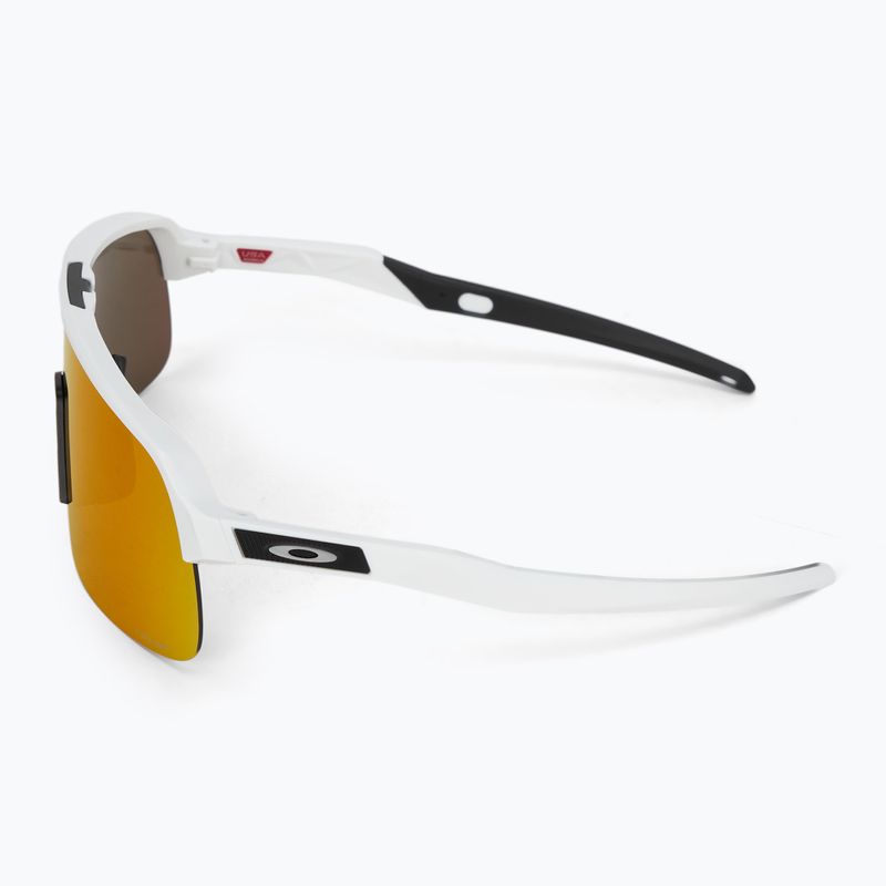 Oakley Sutro Lite S matte white/prizm ruby sunglasses 4