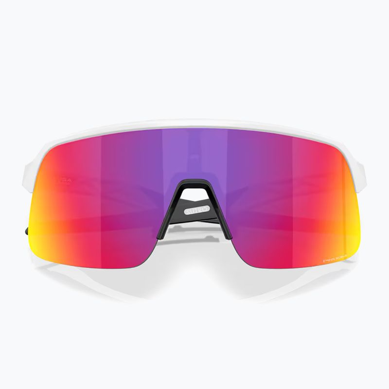 Oakley Sutro Lite S matte white/prizm road sunglasses 3