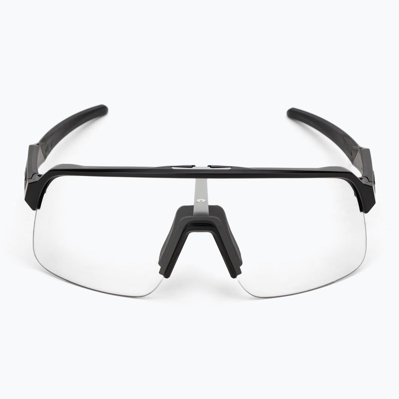 Oakley Sutro Lite S matte black/clear to black photochromic sunglasses 3