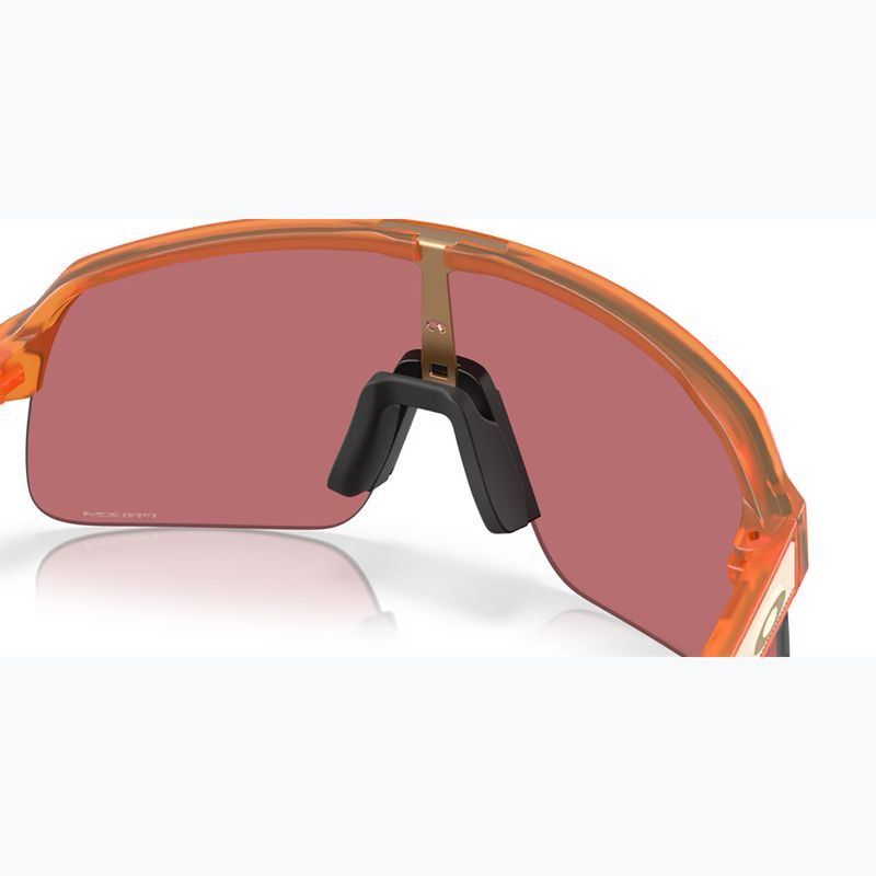 Oakley Sutro Lite S matte trans ginger/prizm dark golf sunglasses 6