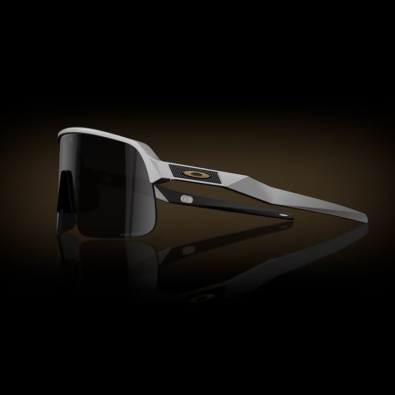 Oakley Sutro Lite S PC matte white/prizm black sunglasses 3