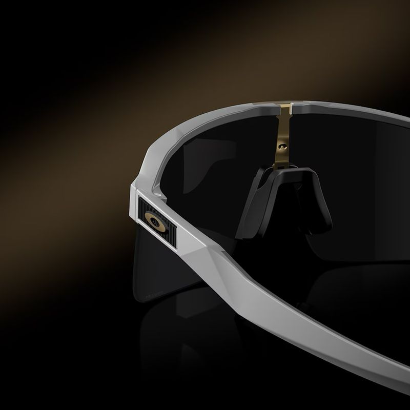 Oakley Sutro Lite S PC matte white/prizm black sunglasses 4