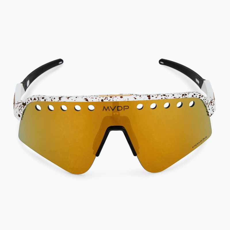 Oakley Sutro Lite Sweep Mathieu Van Der Poel bronze splatter/prizm 24k sunglasses 3