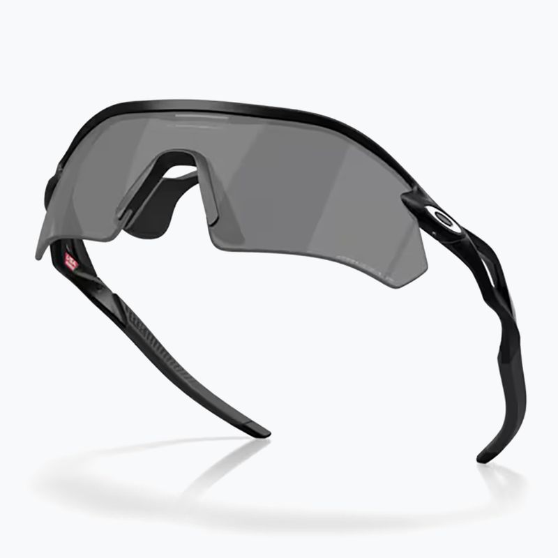 Oakley Radar Plate matte black/prizm black polarized sunglasses 4