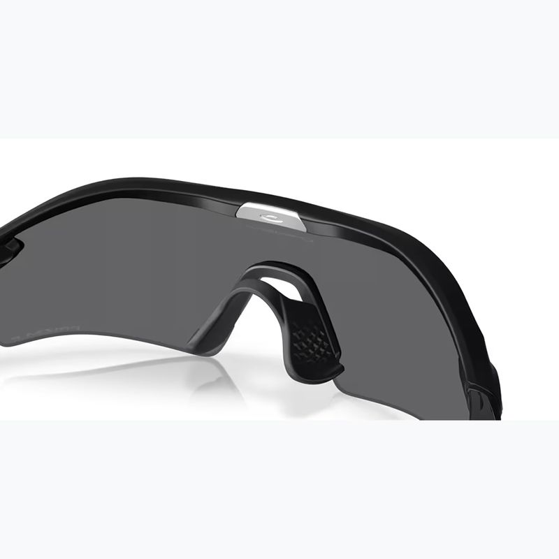 Oakley Radar Plate matte black/prizm black polarized sunglasses 7