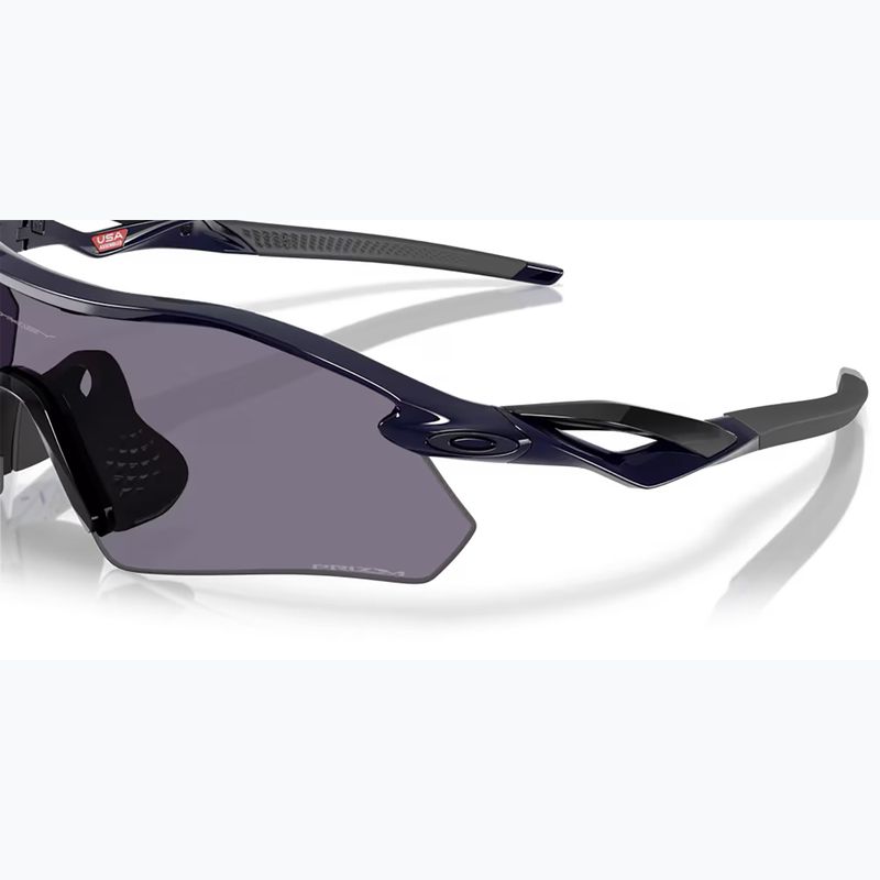 Oakley Radar Plate sunglasses polished navy/prizm grey 5