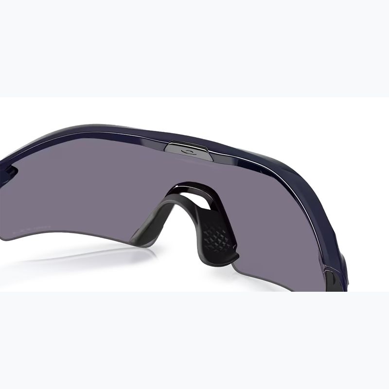 Oakley Radar Plate sunglasses polished navy/prizm grey 6
