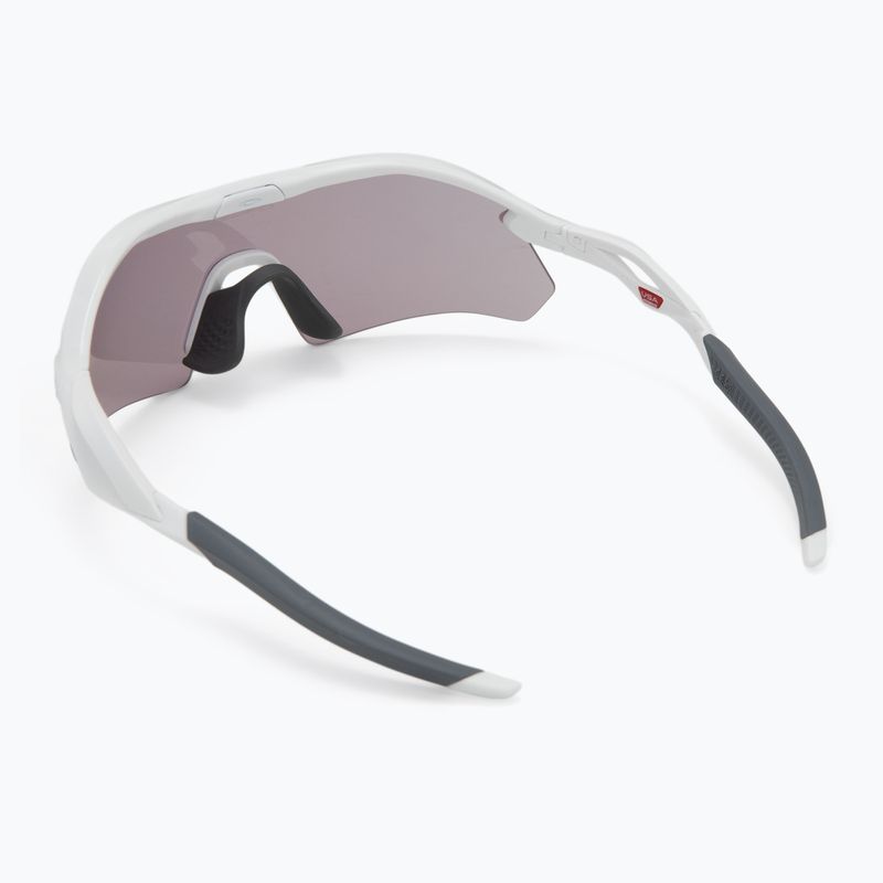 Oakley Radar Plate polished white/prism slate sunglasses 3