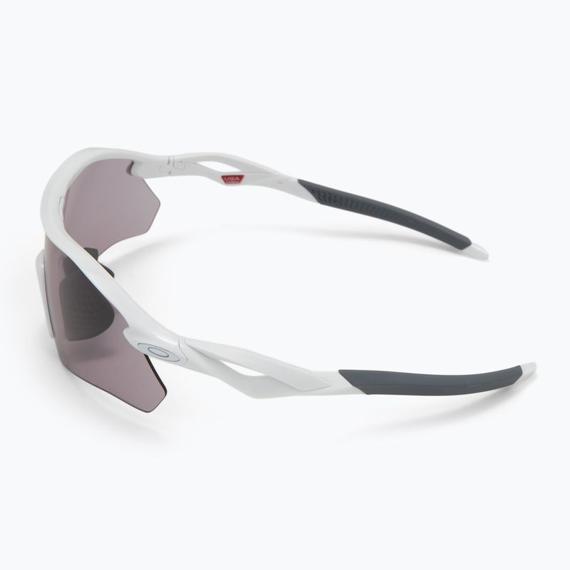 Oakley Radar Plate polished white/prism slate sunglasses 4