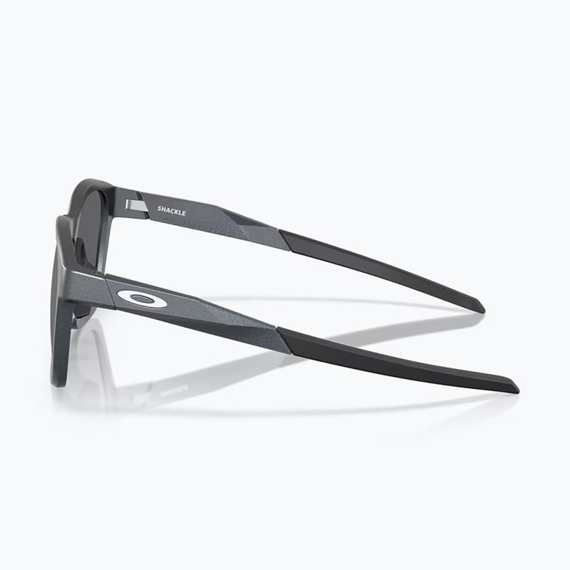 Oakley Shackle matte black/prizm sapphire sunglasses 2