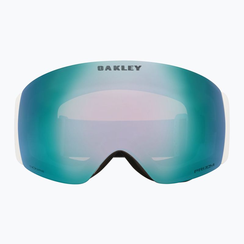 Ski goggles Oakley Flight Deck Pro M matte white/prizm sapphire/prizm sage go 2