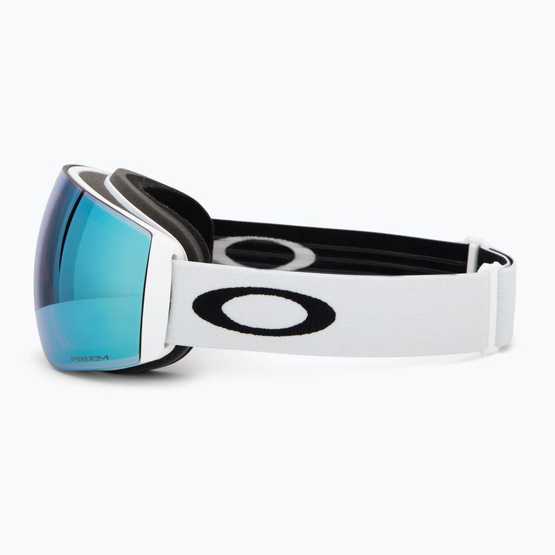 Ski goggles Oakley Flight Deck Pro M matte white/prizm sapphire/prizm iced 5