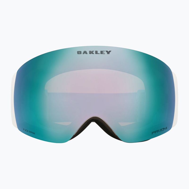 Ski goggles Oakley Flight Deck Pro M matte white/prizm sapphire/prizm iced 8