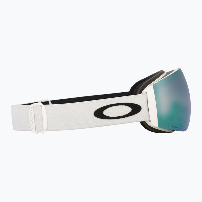 Ski goggles Oakley Flight Deck Pro M matte white/prizm sapphire/prizm iced 11