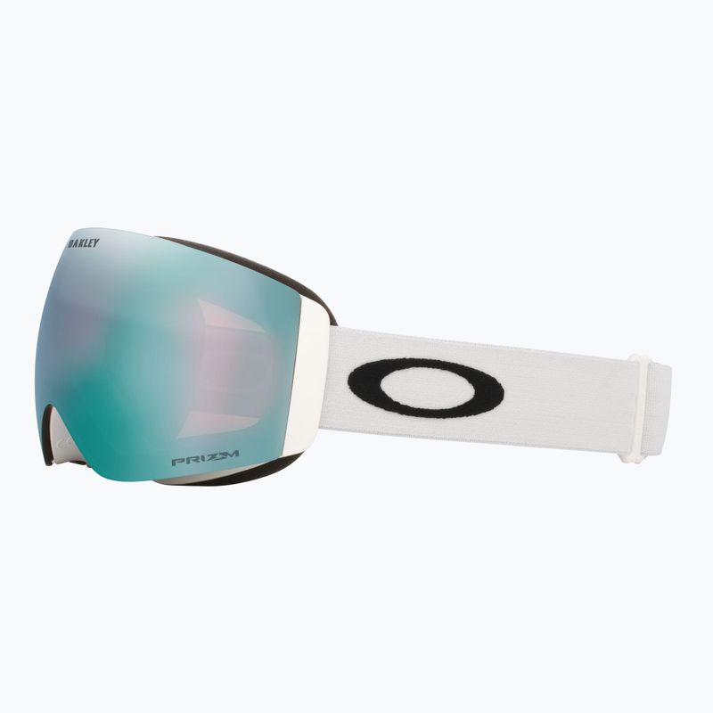Ski goggles Oakley Flight Deck Pro M matte white/prizm sapphire/prizm iced 12