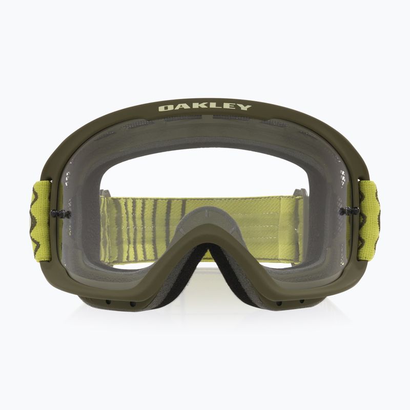 Cycling goggles Oakley O Frame 2.0 Pro MTB cactus dark brush/clear 2