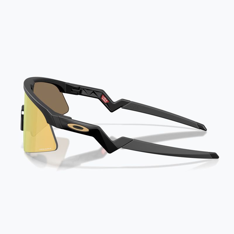Children's sunglasses Oakley Resistor Sweep polished matte black/prizm 24k 5