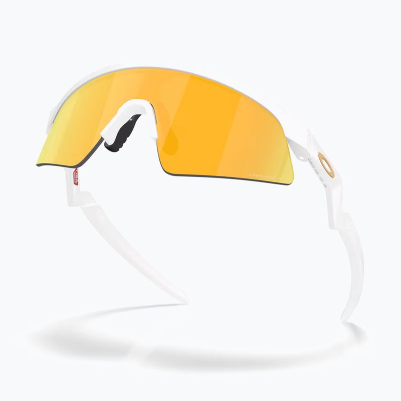 Children's sunglasses Oakley resistor sweep matte white/prizm 24k 4