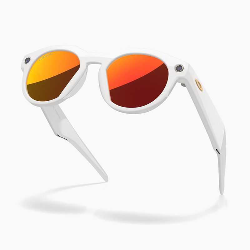 Glasses with a camera Oakley Meta HSTN warm grey/prizm ruby 4
