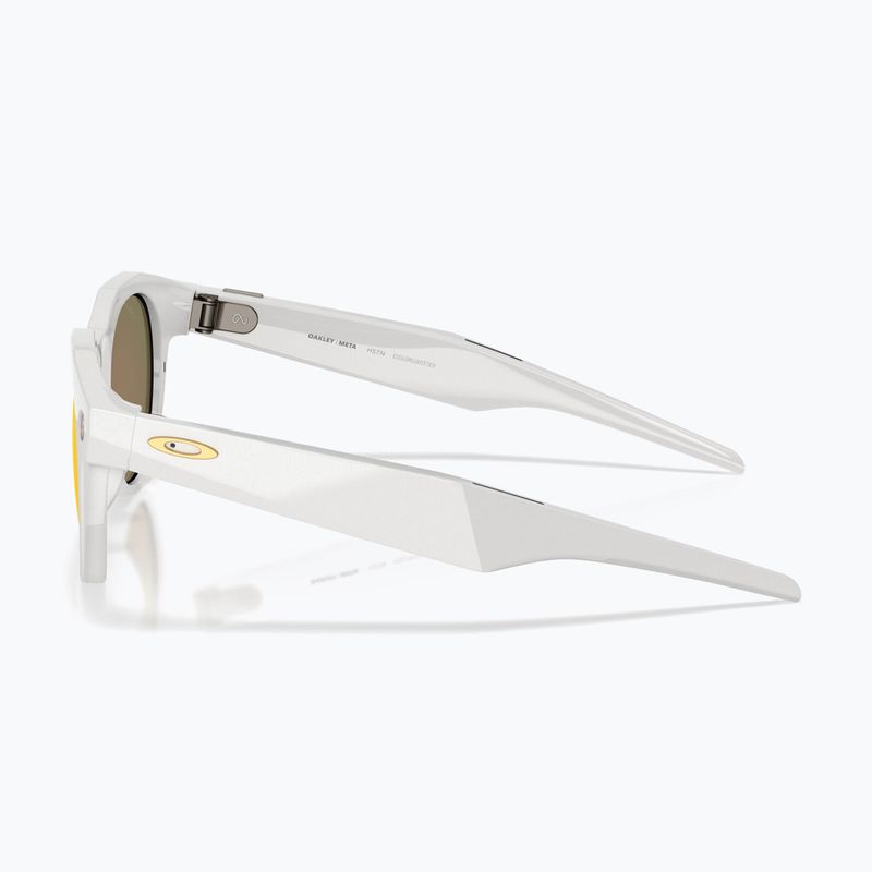 Glasses with a camera Oakley Meta HSTN warm grey/prizm ruby 6
