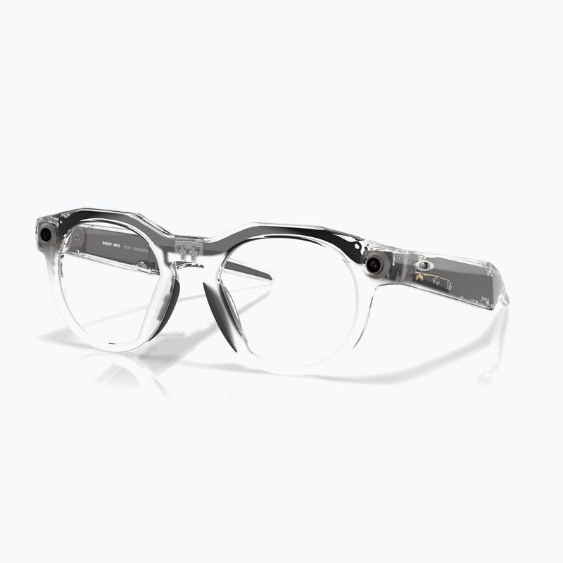 Glasses with a camera Oakley Meta HSTN clear/transitions grey 4