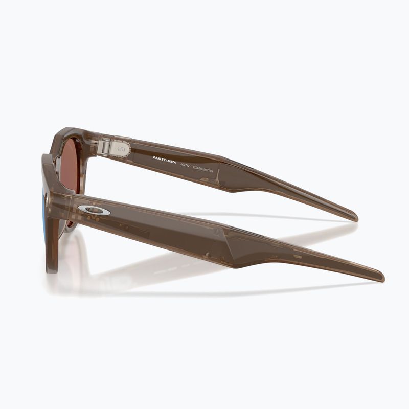 Glasses with a camera Oakley Meta HSTN brown smoke/prizm deep water polarized 6