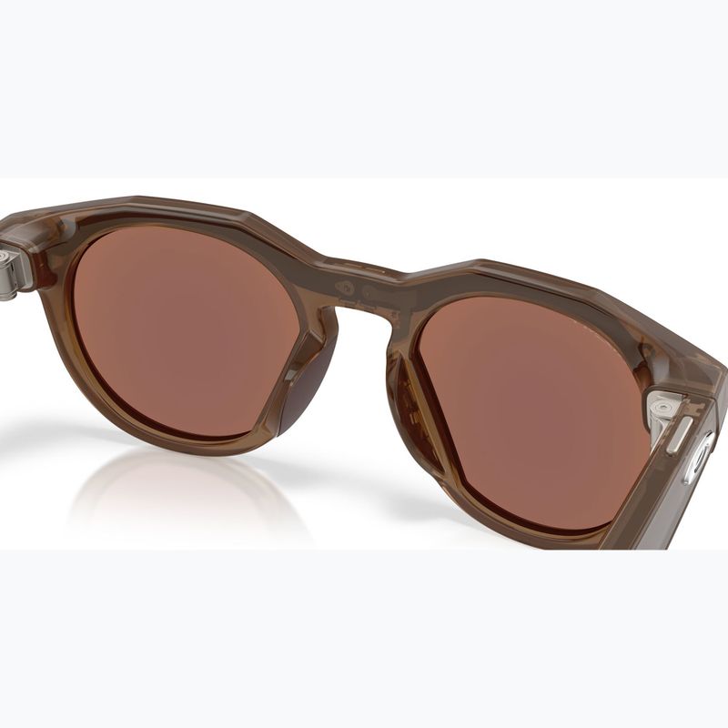 Glasses with a camera Oakley Meta HSTN brown smoke/prizm deep water polarized 8