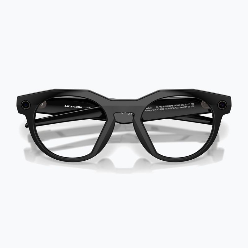 Glasses with a camera Oakley Meta HSTN black/clear 3
