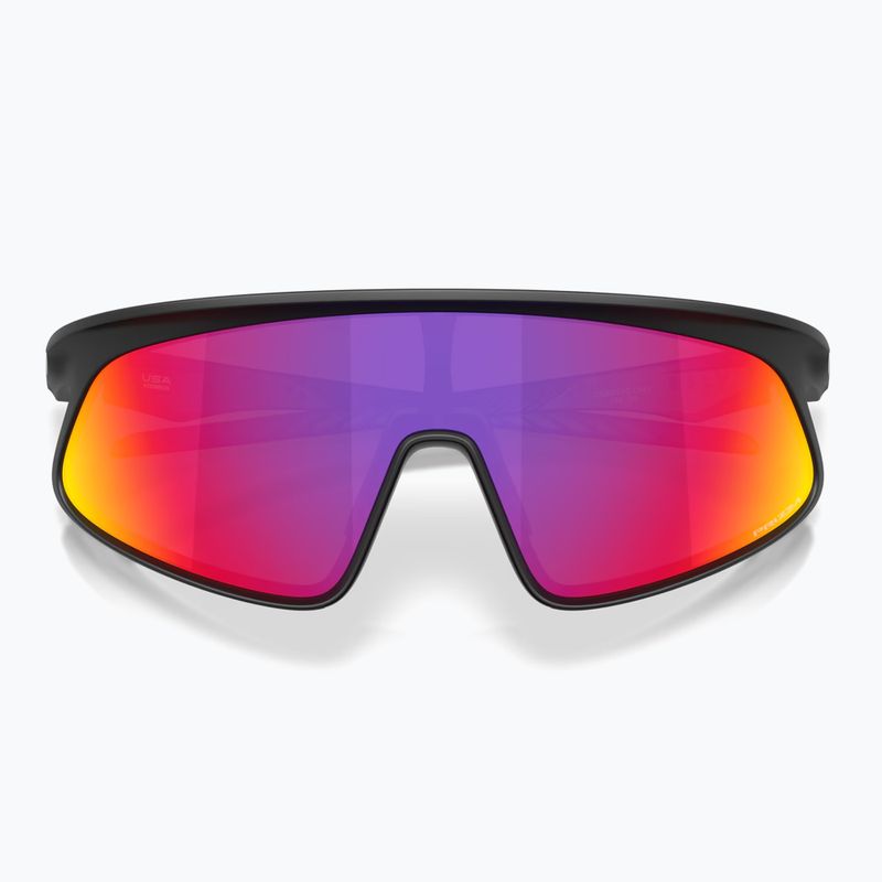 Sunglasses Oakley RSLV 141 matte black/prizm road 4